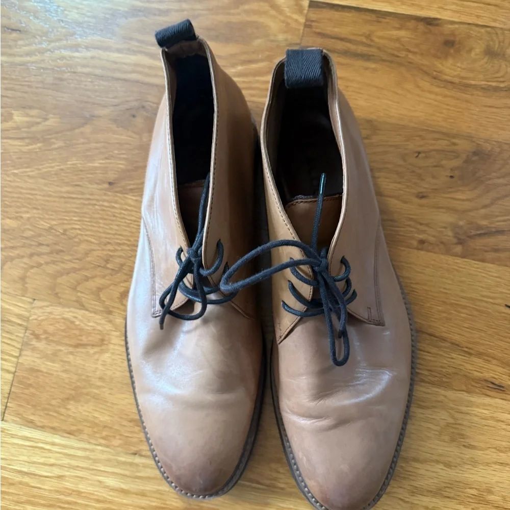 Aldo Brown Chukka Boots with Suede Finish